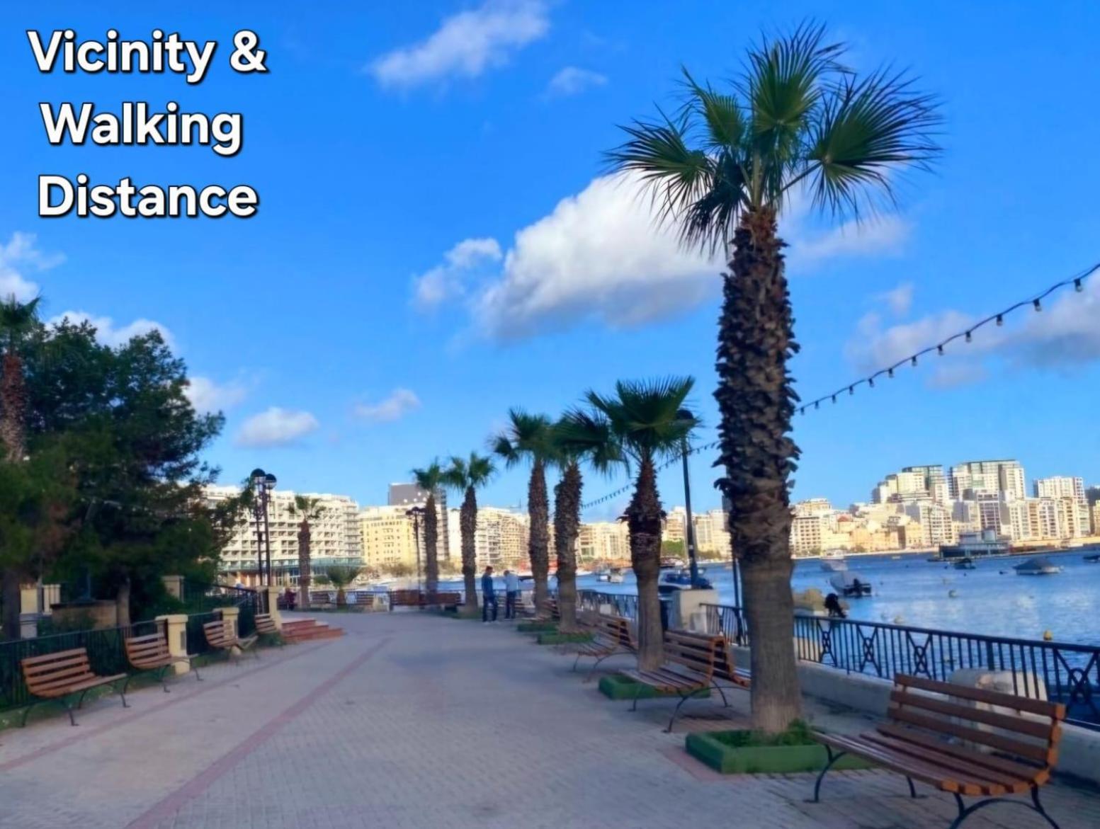 Modern Sliema Apartment Near Sea Esterno foto