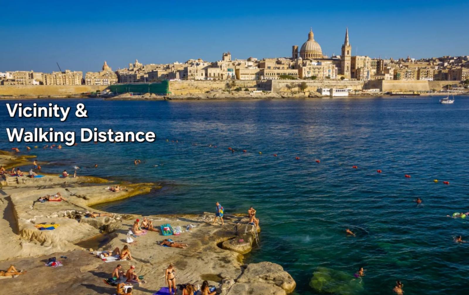 Modern Sliema Apartment Near Sea Esterno foto